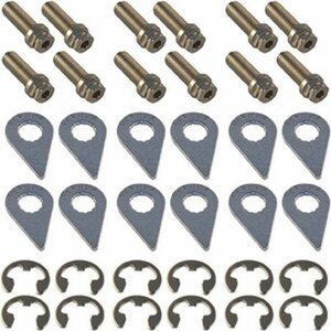 Stage 8 Fasteners - 8916A - Header Bolt Kit - 6pt. 3/8-16 x 1in (12)
