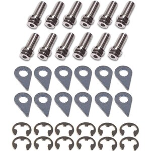 Stage 8 Fasteners - 8918S - Header Bolt Kit - 6pt. Mixed Sizes (12)