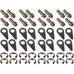 Stage 8 Fasteners - 8952 - S/S Header Bolt Kit - 6pt. 3/8-16 x 1in (16)