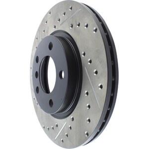 StopTech - 127.34138R - StopTech Sport Slotted & Drilled Rotor