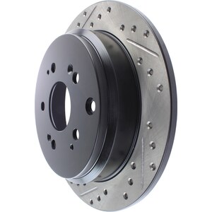 StopTech - 127.40065R - StopTech Sport Slotted & Drilled Rotor