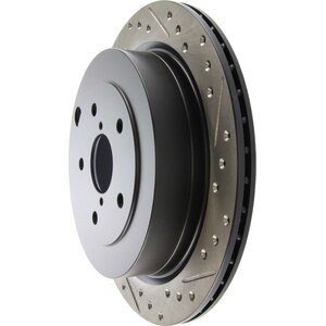 StopTech - 127.47028L - StopTech Sport Slotted & Drilled Rotor