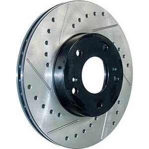StopTech - 127.62082R - Sport Drilled/Slotted Br ake Rotor