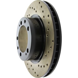 StopTech - 128.37021L - StopTech Sport Drilled R otor