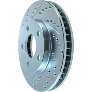 StopTech - 227.62057L - Select Drilled/Slotted B rake Rotor