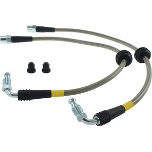 StopTech - 950.33005 - SPORTSTOP STAINLESS STEE L BRAKE LINE