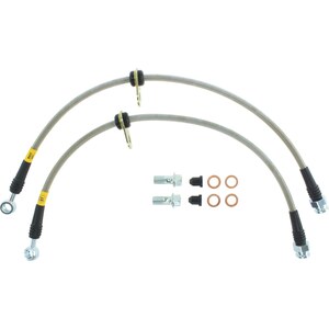 StopTech - 950.40014 - SPORTSTOP STAINLESS STEE L BRAKE LINE