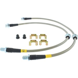 StopTech - 950.42013 - SPORTSTOP STAINLESS STEE L BRAKE LINE