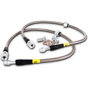 StopTech - 950.47004 - SPORTSTOP STAINLESS STEE L BRAKE LINE