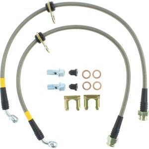 StopTech - 950.47507 - SPORTSTOP STAINLESS STEE L BRAKE LINE