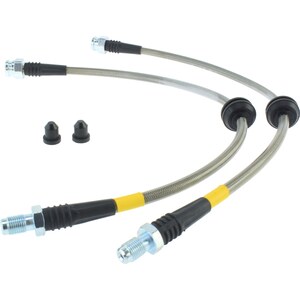 StopTech - 950.61504 - SPORTSTOP STAINLESS STEE L BRAKE LINE