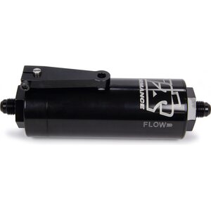 Ti22 Performance - TIP5506 - 6 AN Fuel Filter With Shutoff Black 100 Micron