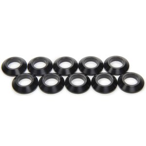 Ti22 Performance - TIP8221-10 - Tapered Spacers 1/2in ID 1/4in Thick Black 10pk