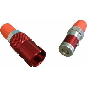 Triple X Race Components - BK-9283 - Quick Disconnect Brake Fitting Aluminum Red