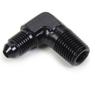 Triple X Race Components - HF-99042BLK - AN to NPT 90 Degree #4 x 1/4