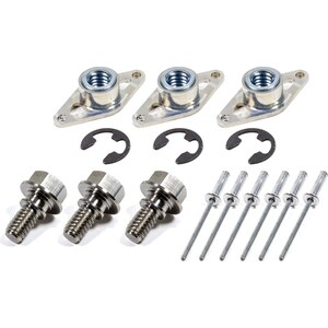 Triple X Race Components - SC-WH-7841 - Wheel Cover Retainer Kit 1-3/8 TI Bolt 3-Pack