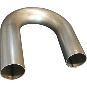 Woolf Aircraft Products - 350-065-450-180-1010 - Mild Steel Bent Elbow 3.500  180-Degree