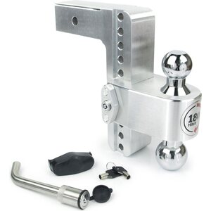 Weigh Safe - CTB8-2-KA - Turnover Ball  8in Drop Hitch w/ 2in Shank