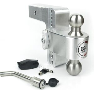 Weigh Safe - LTB6-2.5-KA - Turnover Ball  6in Drop Hitch w/ 2.5in Shank