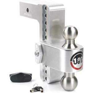 Weigh Safe - LTB8-2.5 - Turnover Ball  8in Drop Hitch w/ 2.5in Shank