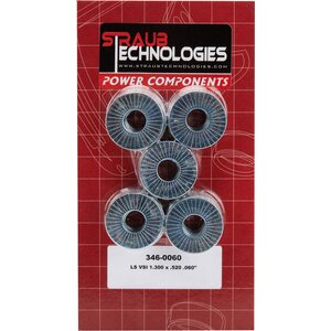 Straub Technologies - 346-0060 - Valve Spring Shims 50pk .060 GM LS Engines