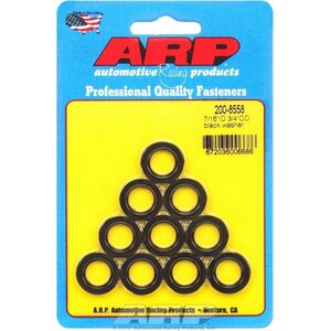 ARP - 200-8558 - Black Washers - 7/16 ID x 3/4 OD (10)