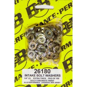 B&B Performance - 26180 - H/T Special Washers - 1/4in .540in OD (100)