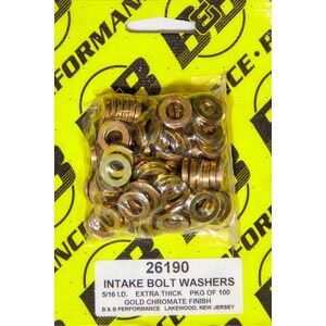 B&B Performance - 26190 - H/T Special Washers - 5/16in .590in OD (100)