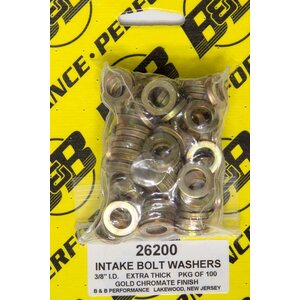B&B Performance - 26200 - H/T Special Washers - 3/8in .625in OD (100)