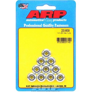 ARP - 200-8639 - Hex Nuts - 1/4-28 (10)