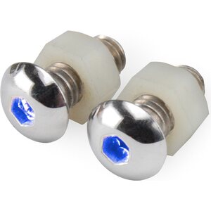 DEI - 30307 - Lighted Button Head Bolt Pair Blue