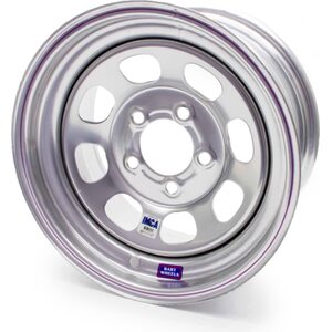 Bart Wheels - 5335812-4 - 15x8 5-4x1/2 4in bs Silver Painted
