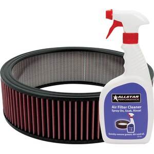 Allstar Performance - ALL26002K - Washable Element 14x4 with Cleaner Kit