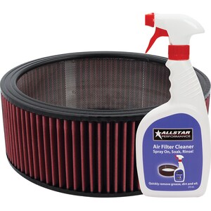 Allstar Performance - ALL26004K - Washable Element 14x5 with Cleaner Kit