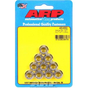ARP - 400-8332 - S/S 12pt. Nuts - 3/8-24 (10)