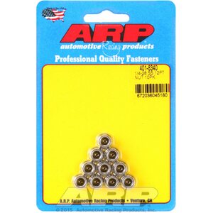 ARP - 401-8340 - 1/4-20 SS 12pt Nut Kit (10pk)