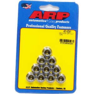 ARP - 401-8341 - 3/8-16 SS 12pt Nut Kit 10pk
