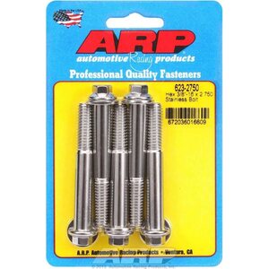 ARP - 623-2750 - S/S Bolt Kit - 6pt. (5) 3/8-16 x 2.750