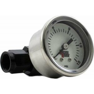 Nitrous Outlet 00-63003 - Luminescent Fuel Pressure Gauge 0-15 PSI