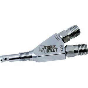 Nitrous Outlet 00-40006 - 1/16 Inch NPT Wet Nitrous Nozzle 90 Degree Discharge Stainless
