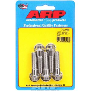 ARP - 713-1500 - S/S Bolt Kit - 12Pt. (5) 3/8-24 X 1.500