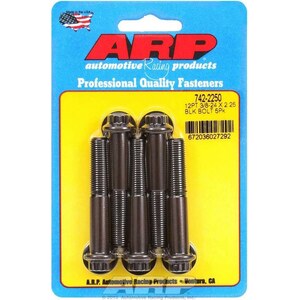 ARP - 742-2250 - Bolts 3/8-24x2.250 UHL Black Oxide Bolts (5)