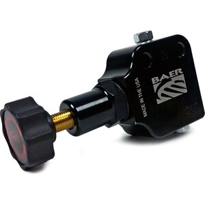 Baer Brakes - 2000035 - Proportioning Valve - 3/8-24 in Inverted Flare Female Inlet - 3/8-24 in Inverted Flare Female Outlet - Adjustable 100-300 psi - Knob Type - Aluminum