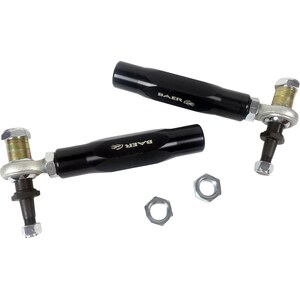 Baer Brakes - 3261003 - Tie Rod End - Bump Steer Adjuster - Tracker - Adjustable - Aluminum - Black Anodized - Ford Mustang 1970-73
