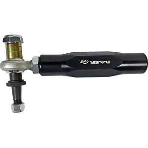 Baer Brakes - 3261003 - Tie Rod End - Bump Steer Adjuster - Tracker - Adjustable - Aluminum - Black Anodized - Ford Mustang 1970-73