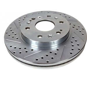 Baer Brakes - 55097-020 - Brake Rotor - Sport Rotor - Front - Drilled / Slotted - 12.990 in OD - 1 Piece - Iron - Zinc Plated - GM Fullsize SUV / Truck 2005-2016