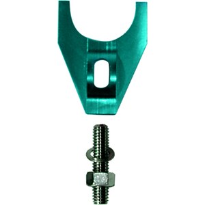 Proform - 66986 - Chevy V8 Billet Dist. Clamp - Blue