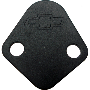 Proform - 141-213 - BBC Fuel Pump Block-Off Plate Black Crinkle