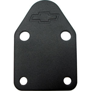 Proform - 141-212 - SBC Fuel Pump Block-Off Plate Black Crinkle