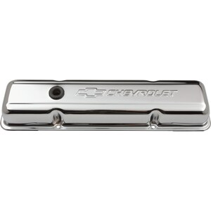 Proform - 141-102 - SBC Chrome Bowtie V/C's - Short w/Baffle